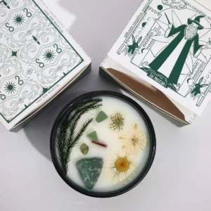 Hop Hare Kristall Magiskt Blomljus The Magician med Jade och Mintdoft - produktbild 4