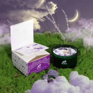 Hop Hare Kristall Magiskt Blomljus The Moon med Lavendel och Ametist - produktbild 3