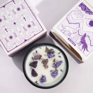 Hop Hare Kristall Magiskt Blomljus The Moon med Lavendel och Ametist - produktbild 4