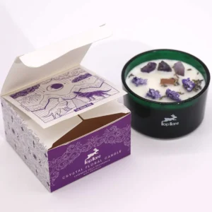 Hop Hare Kristall Magiskt Blomljus The Moon med Lavendel och Ametist - produktbild 6
