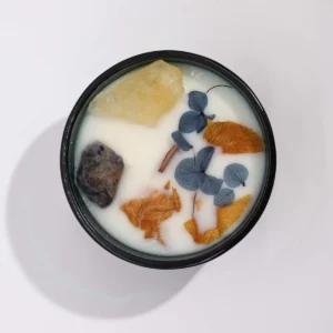 Hop Hare Kristall Magiskt Sojavaxljus The Sun med Citrin och Sodalit - produktbild 7