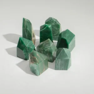 Indisk jade ädelstensspets cirka 6 cm (0,5 kg) - produktbild 3