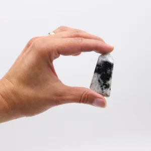 Indisk månsten ädelstensspets cirka 6 cm (0,5 kg) - produktbild 2