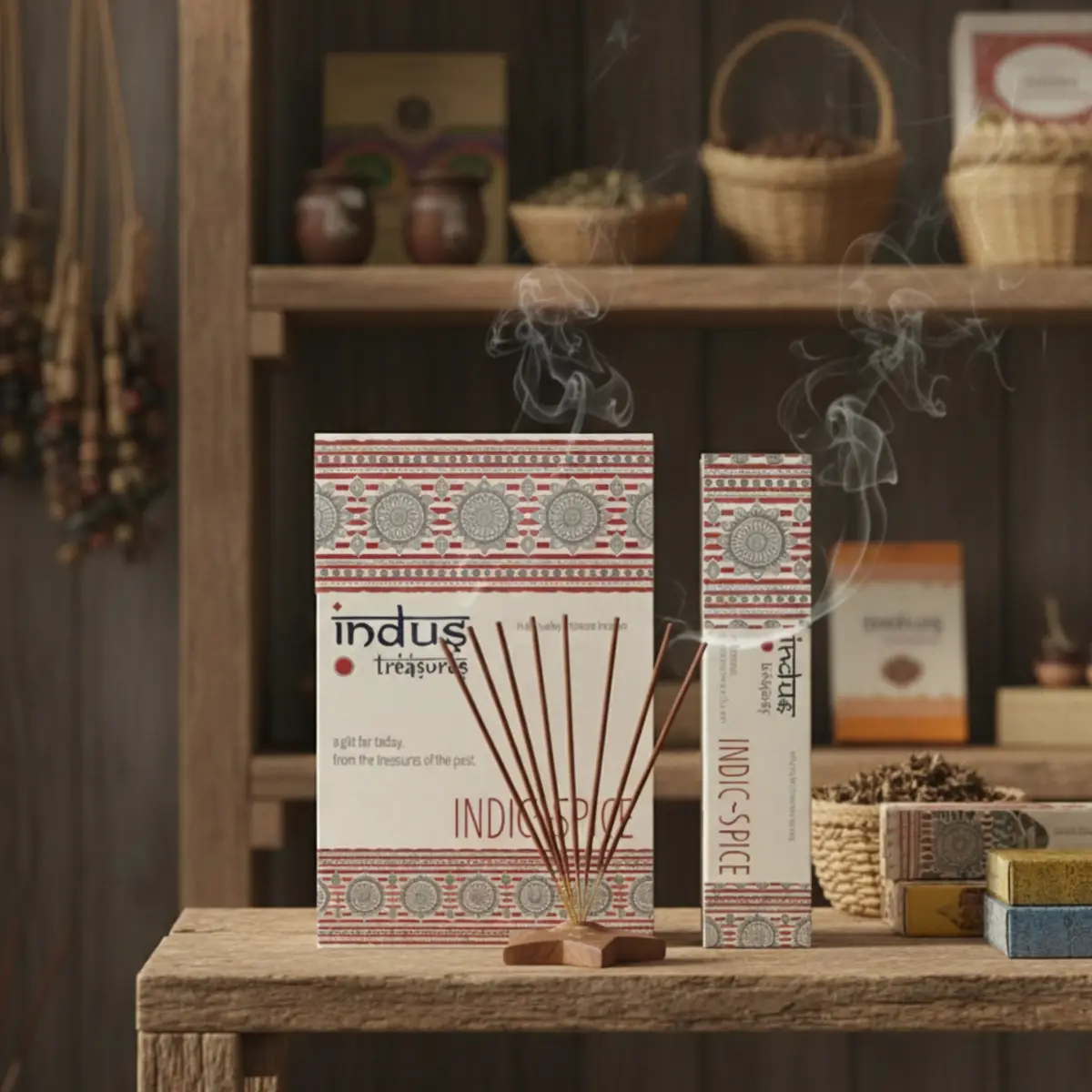 Indus Treasures Rökelsepinnar Indic-Spice 15 g - produktbild 7
