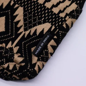 Jacquardvävd Naturlig Axelremsväska Desert Loom - produktbild 3