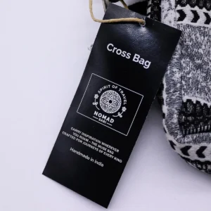 Jacquardvävd naturlig crossbodyväska Urban Caravan - produktbild 3