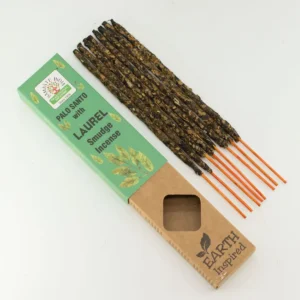 Jordinspirerade rökelsestickor med lagerblad - produktbild 2