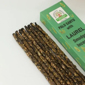 Jordinspirerade rökelsestickor med lagerblad - produktbild 3