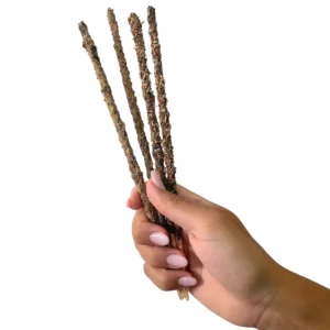 Jordinspirerade rökelsestickor med rosdoft för rening - produktbild 2