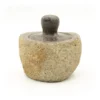 Jordningskruka i naturlig flodsten, medium (ca 12×8 cm)