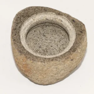 Jordningskruka i naturlig flodsten, medium (ca 12x8 cm) - produktbild 5