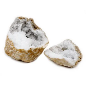 Kalciumkarbonatgeod med kalcit och kvarts 10–12 cm - produktbild 7