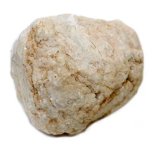 Kalciumkarbonatgeod med kalcit och kvarts i naturlig form