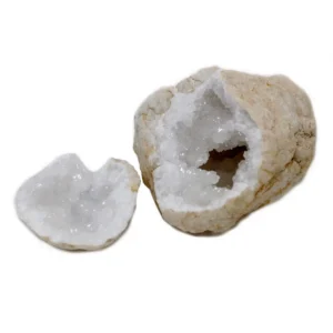 Kalciumkarbonatgeod med kalcit och kvarts 15-18 cm - produktbild 3