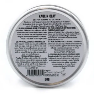 Kaolinlera för ansiktsmask 50 g - produktbild 2