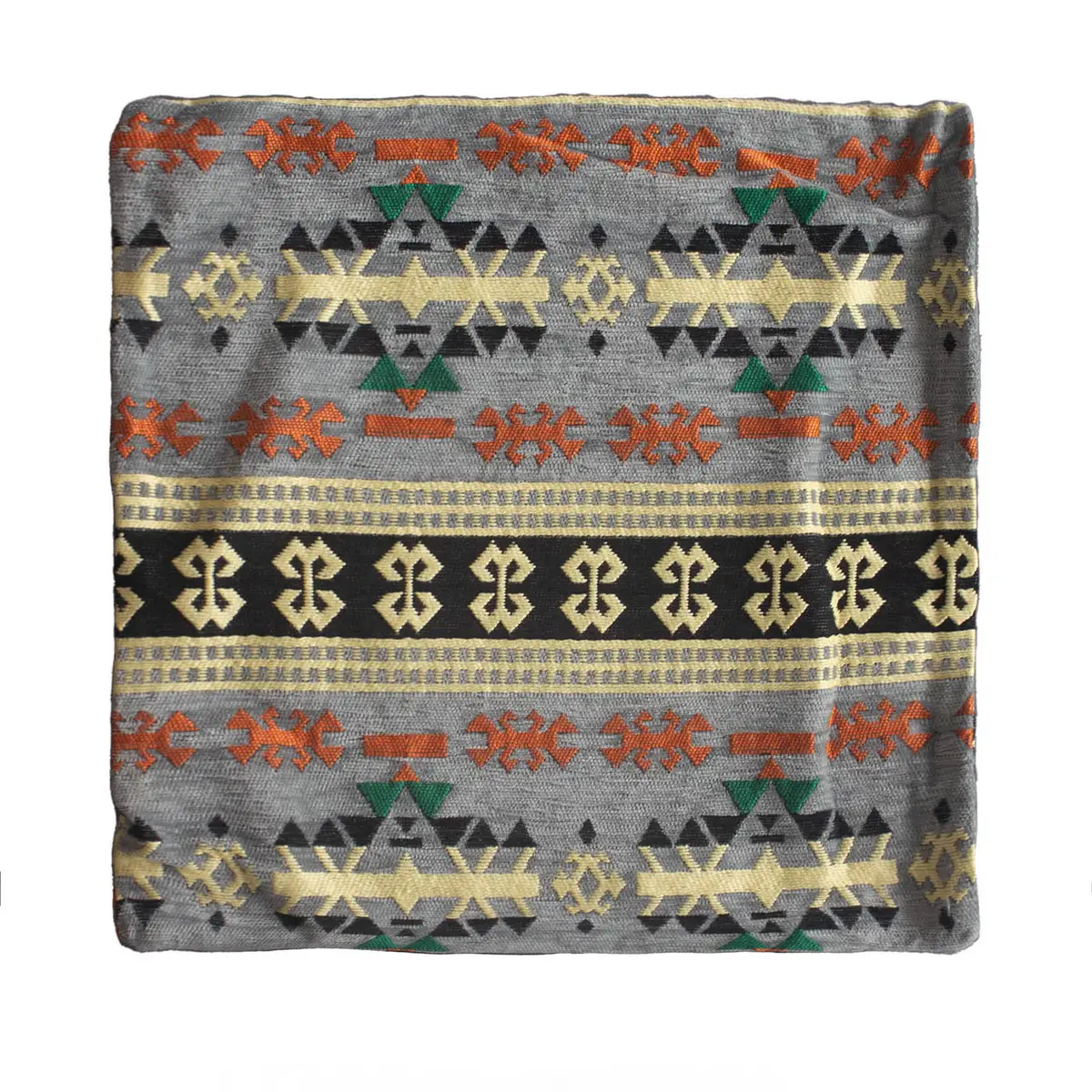 Kilim Kuddfodral i kolgrått - produktbild 3