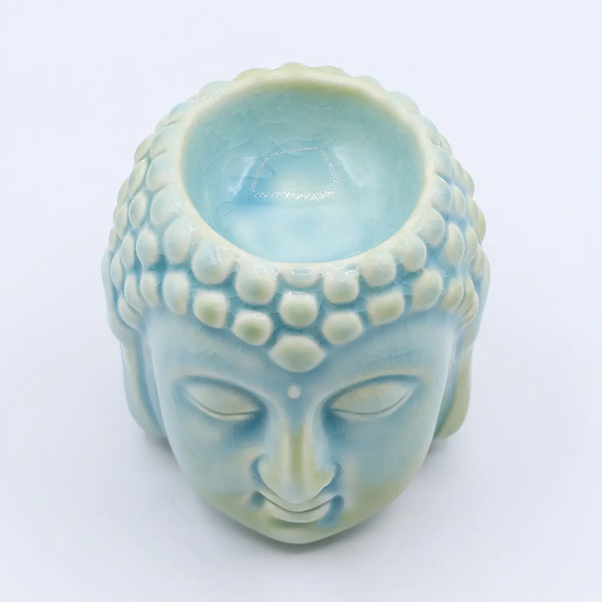 Klassisk Buddha oljelampa blå - produktbild 2