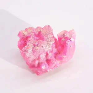 Konstgjord kvarts Aura Rose Halo cirka 100-150 g 7-10 cm - produktbild 4