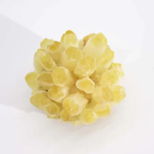 Konstgjord kvartskluster i gul nyans cirka 250-300 g, 8 cm - produktbild 4