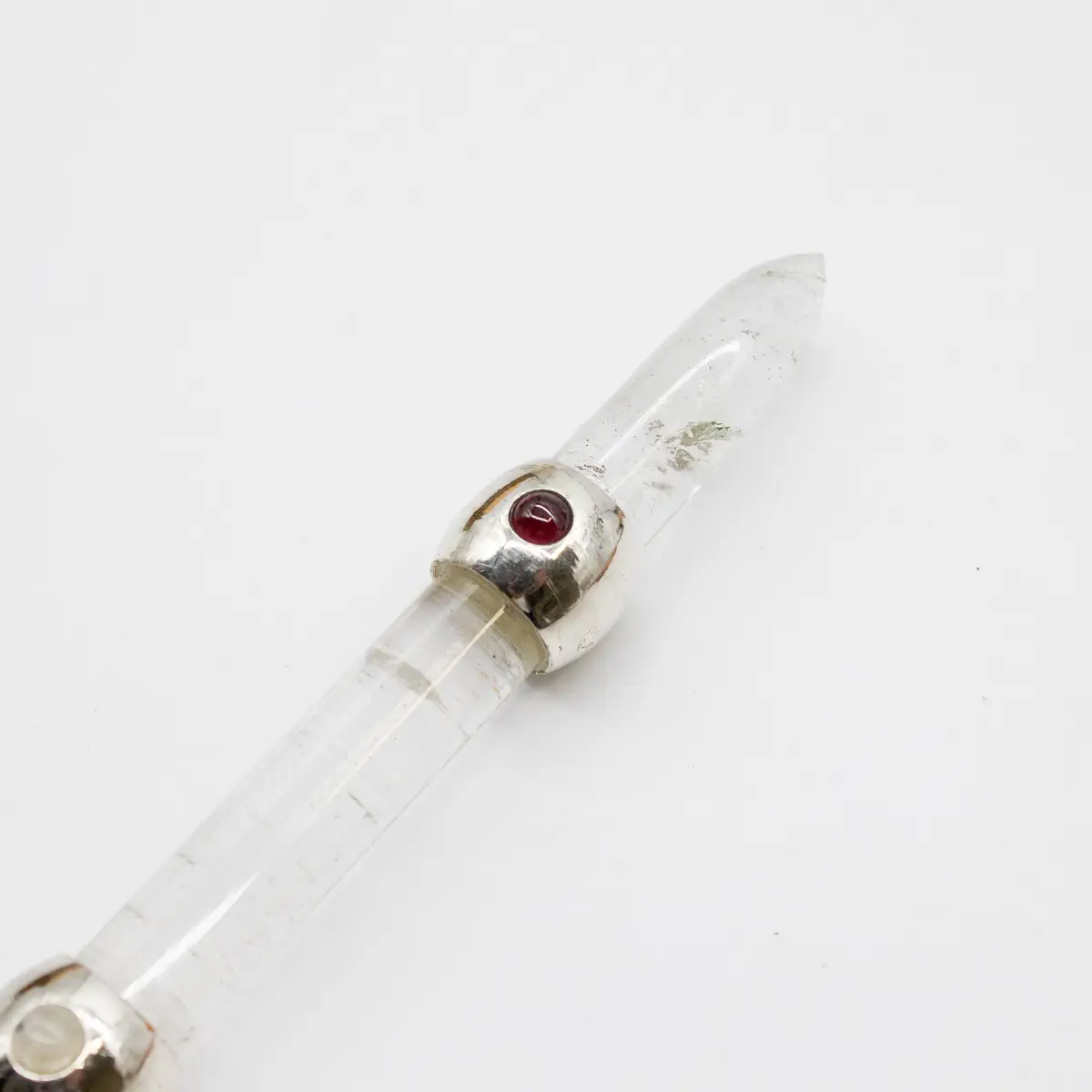 Kristallstav med ametist och kvarts, 12 cm - produktbild 3