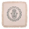 Kuddfodral med Hamsa-mandala 60×60 cm grön