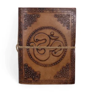 Läderanteckningsböcker med esoteriska mönster 15x11,5 cm - produktbild 10