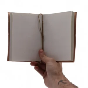 Läderanteckningsböcker med esoteriska mönster 15x11,5 cm - produktbild 4