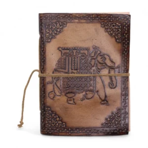 Läderanteckningsböcker med esoteriska mönster 15x11,5 cm - produktbild 6