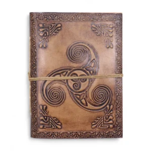 Läderanteckningsböcker med esoteriska mönster 15x11,5 cm - produktbild 7