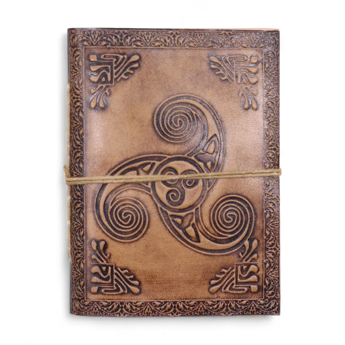 Läderanteckningsböcker med esoteriska mönster 15x11,5 cm - produktbild 7