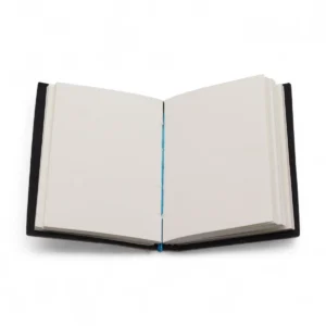 Läderanteckningsbok med chakramotiv 17,8×12,7 cm - produktbild 3