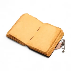 Läderanteckningsbok med decklekanter – The Book of Untold Stories – 15x10 cm - produktbild 6