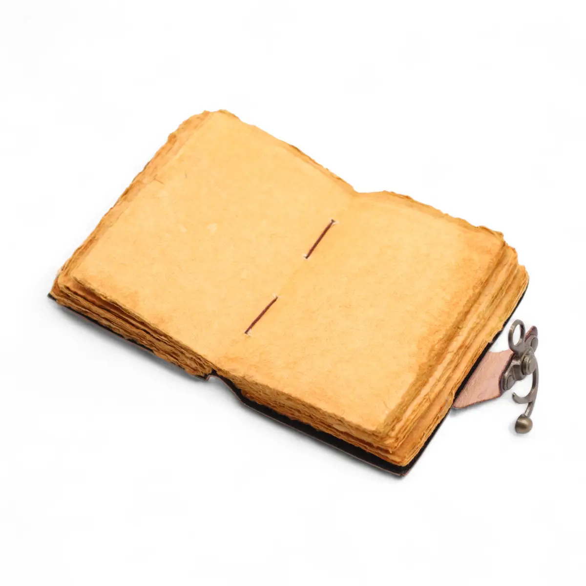 Läderanteckningsbok med decklekanter – The Book of Untold Stories – 15x10 cm - produktbild 6