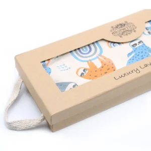 Lavendelvärmedyna med vete i presentförpackning - Lazy Sloth - produktbild 5