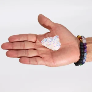 Liten förbättrad kvartskluster Aura Angel Quartz 40-65 g - produktbild 2