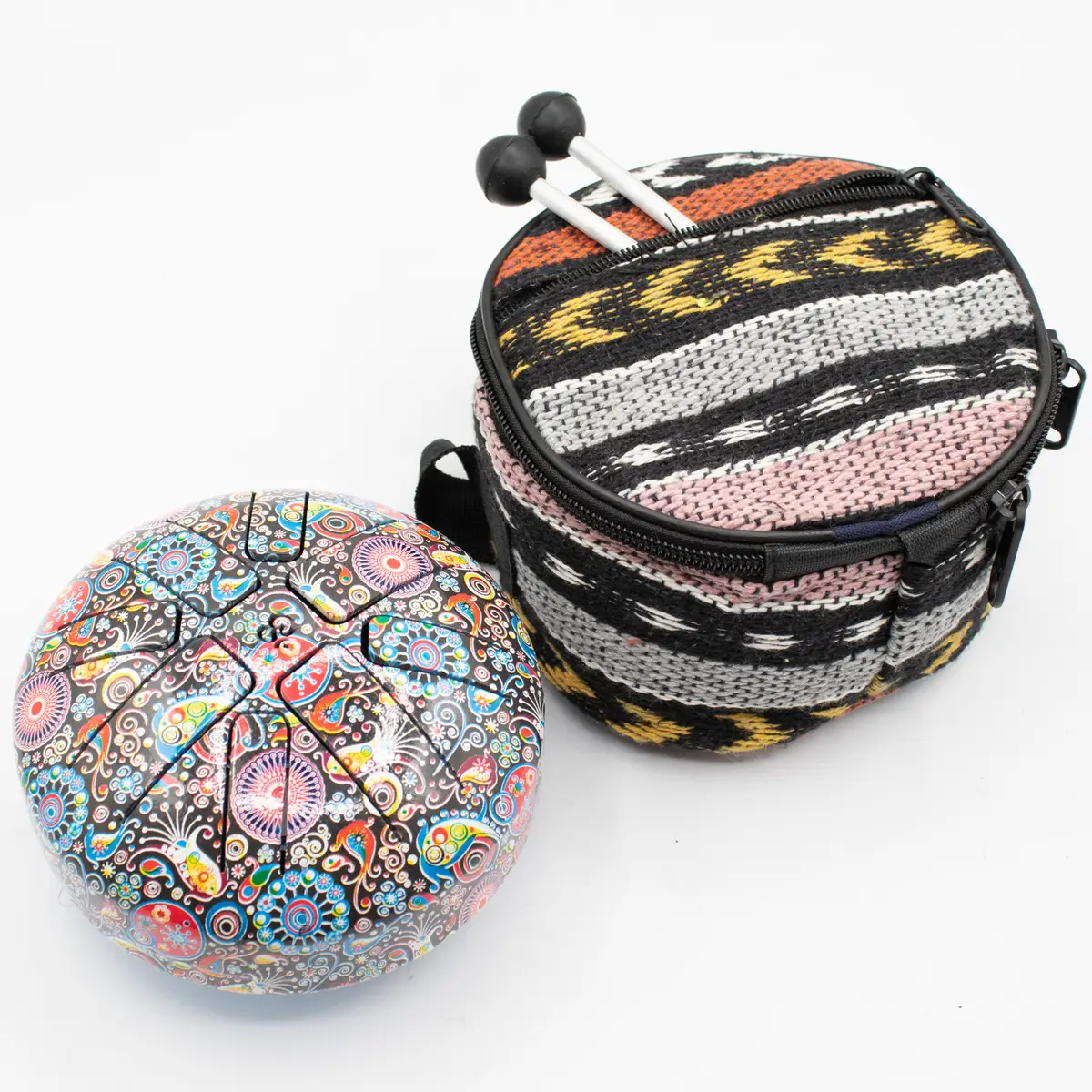Liten Happy Drum ståltrumma flerfärgad 13x9 cm - produktbild 6