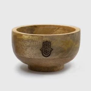 Liten rökelsehållare i trä för koner 11x6 cm - produktbild 2