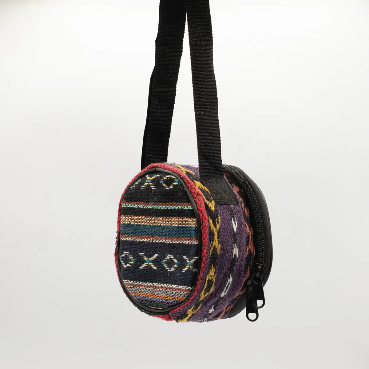 Liten Steel Tongue Happy Drum med Om-mandala 13x9 cm - produktbild 4