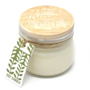 Litet Kilnerburksljus med rabarberdoft 180 ml - produktbild 3