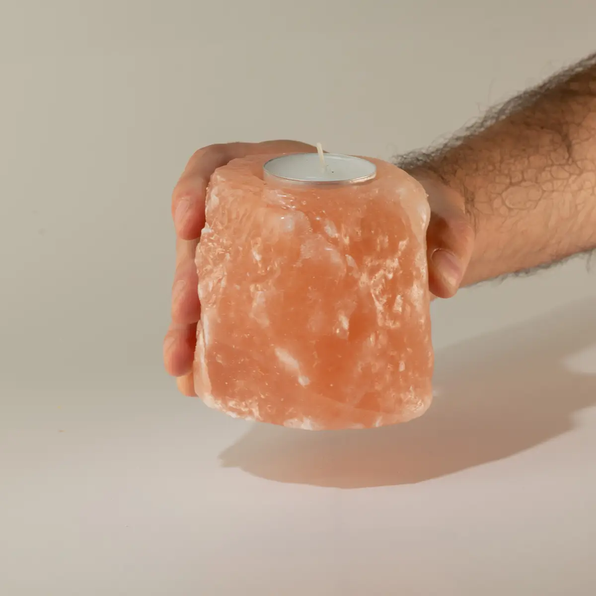 Ljushållare i naturligt Himalayasalt - produktbild 2