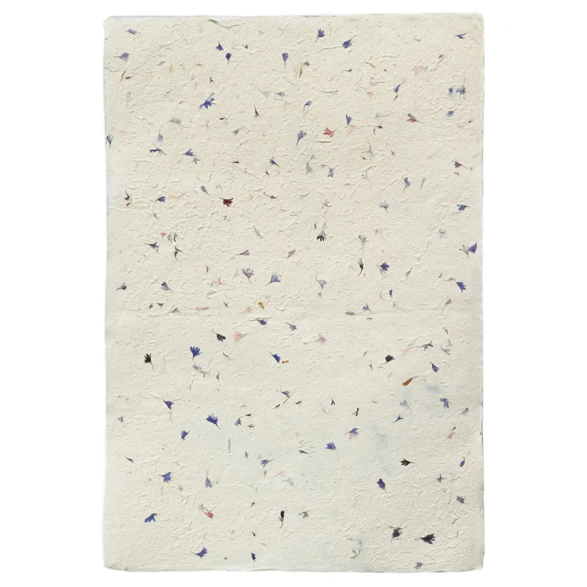 Lokta-papper för presentinslagning 51x76 cm med ringblomma - produktbild 5