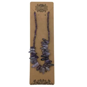 Longstone halsband med ametist - produktbild 3
