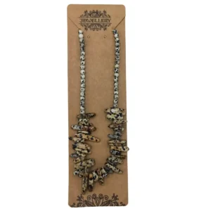 Longstone halsband med dalmatinersten - produktbild 3