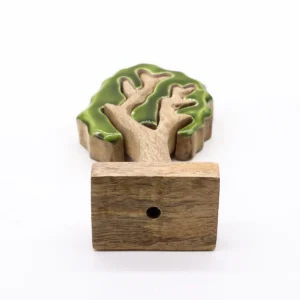 Lost in the Forrest – Trädekoration i 3D formad som träd 20x10 cm - produktbild 9