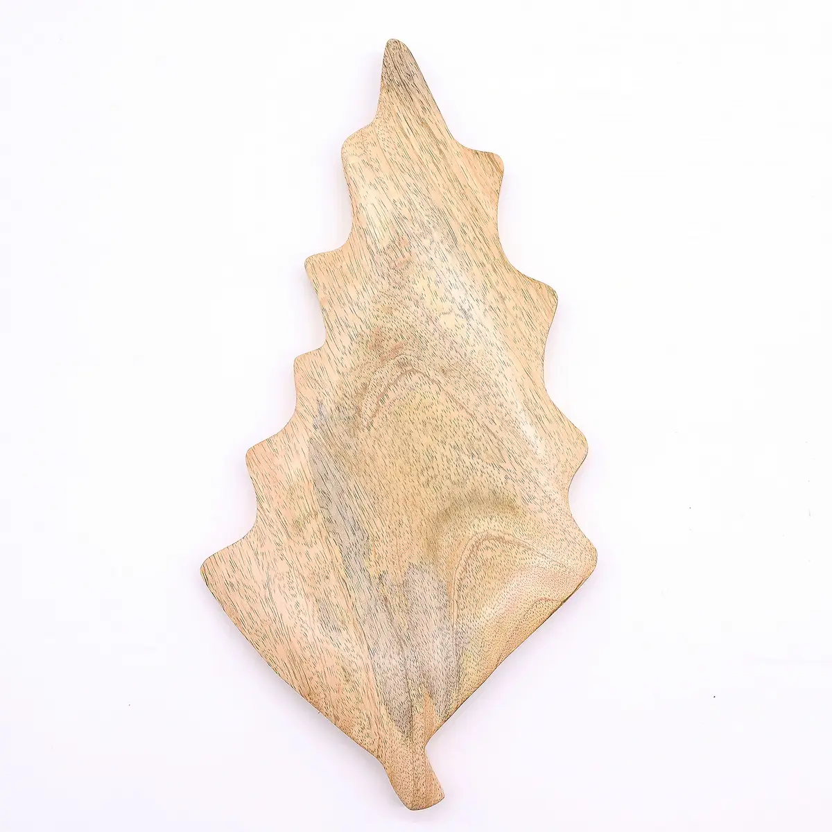 Lost in the Forrest – Träskål i form av blad med emalj, 33x17 cm - produktbild 4