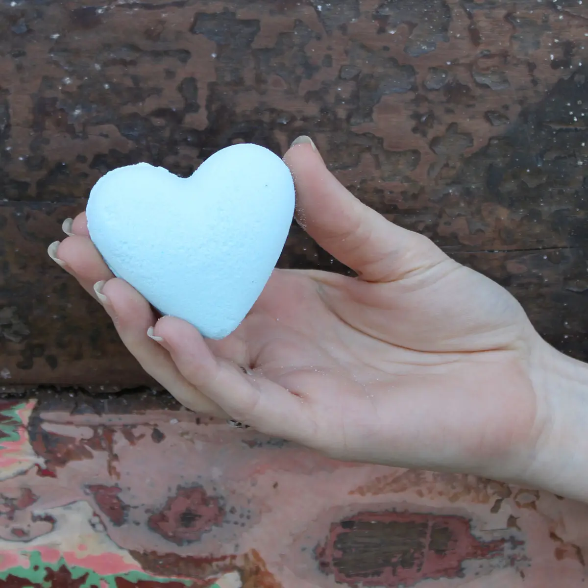 Love Heart Badbomb 70 g Baby Powder - produktbild 2