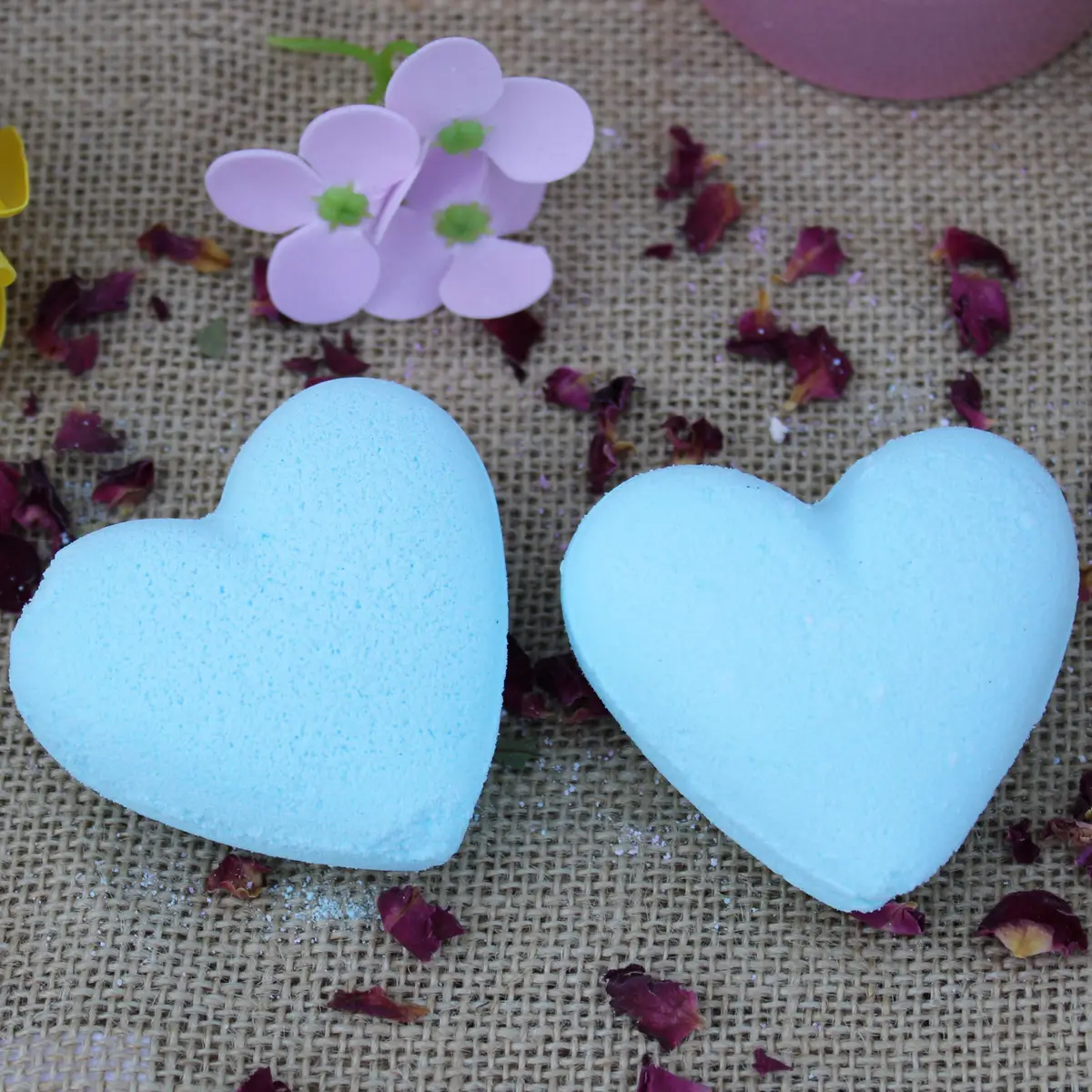 Love Heart Badbomb 70 g Baby Powder - produktbild 4