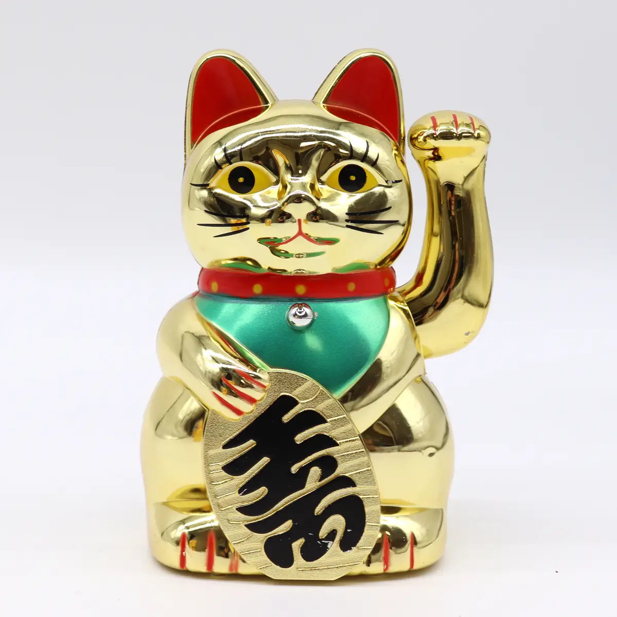 Lyckokatt i guld, 15 cm - produktbild 2