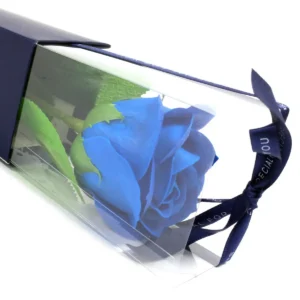 Lyxig tvålblomma blå ros - produktbild 2