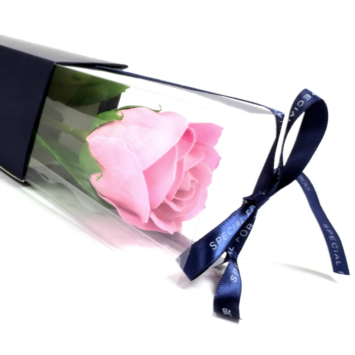 Lyxig tvålblomma ros i rosa - produktbild 2